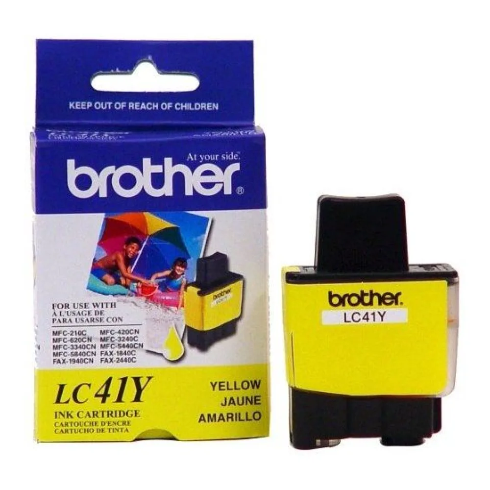 Tinta Brother LC41Y Amarilla