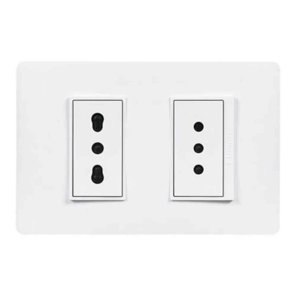 Toma Corriente 2P+T(10A) y 2P+T(10/16A) Luzica PU1293 , BTicino