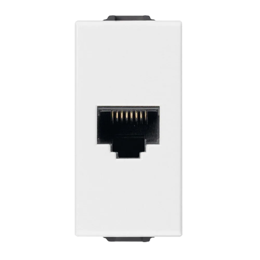 Toma RJ45 Netsafe CAT6A Ftp Blanco 93391676 Vimar
