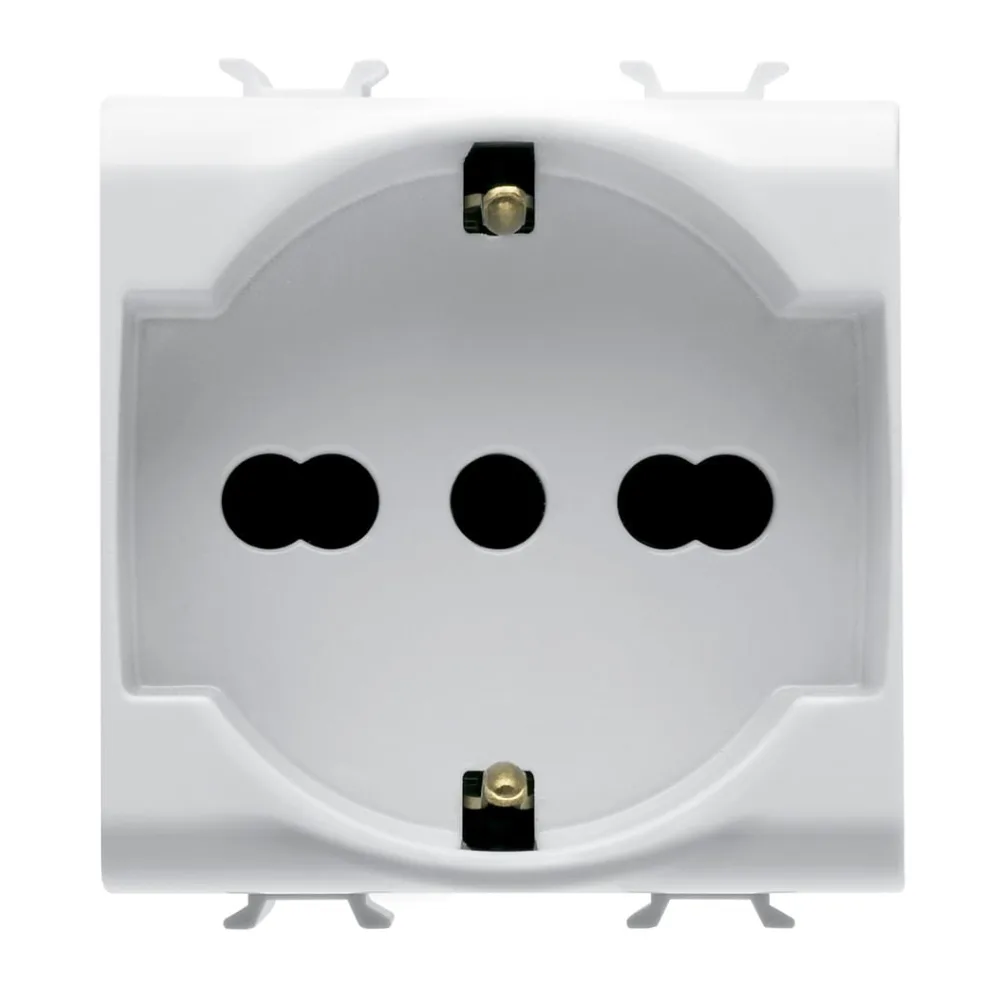 Toma Schuko 2P+T 10/16A 102041103 Gewiss
