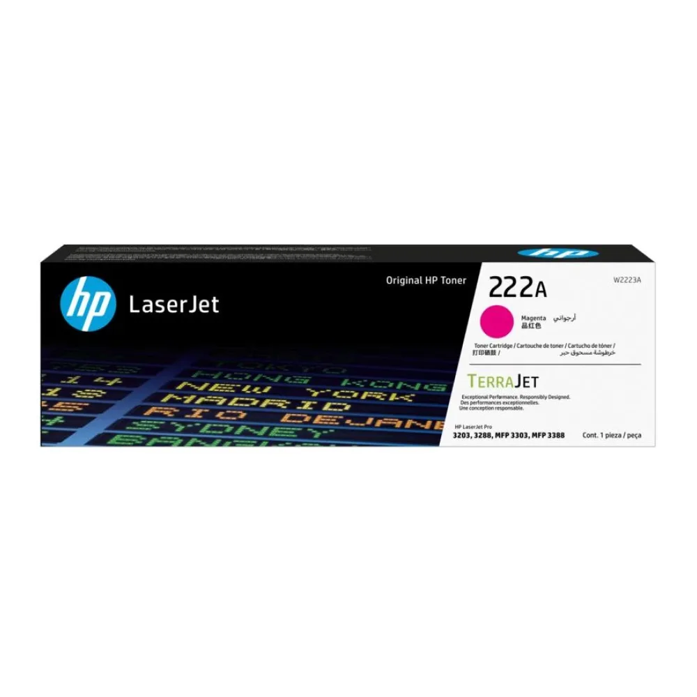 Tóner HP 222A Magenta Original W2223A