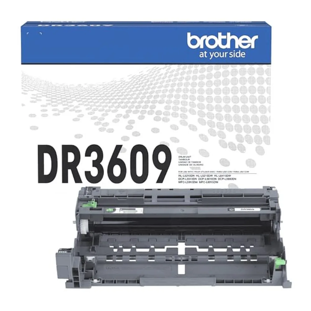 Toner Original Brother DR-3609 Negro