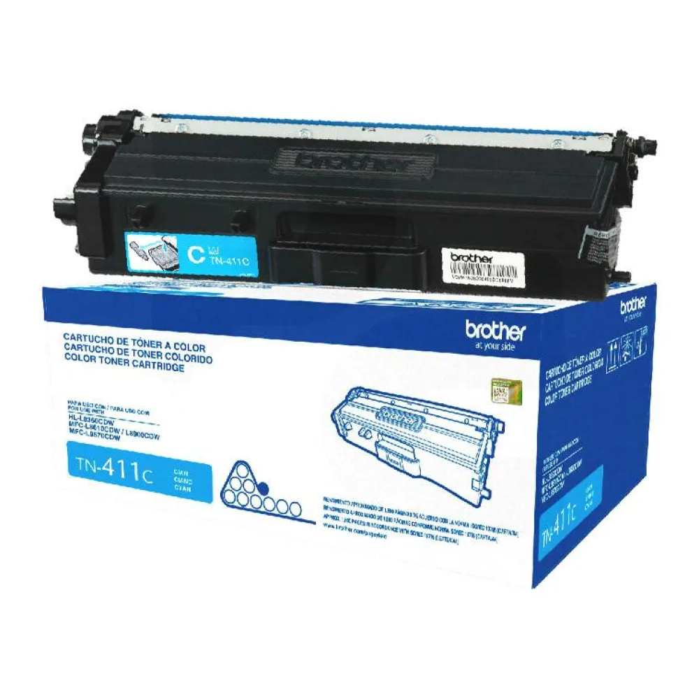 Toner Original Brother TN-411 Cyan