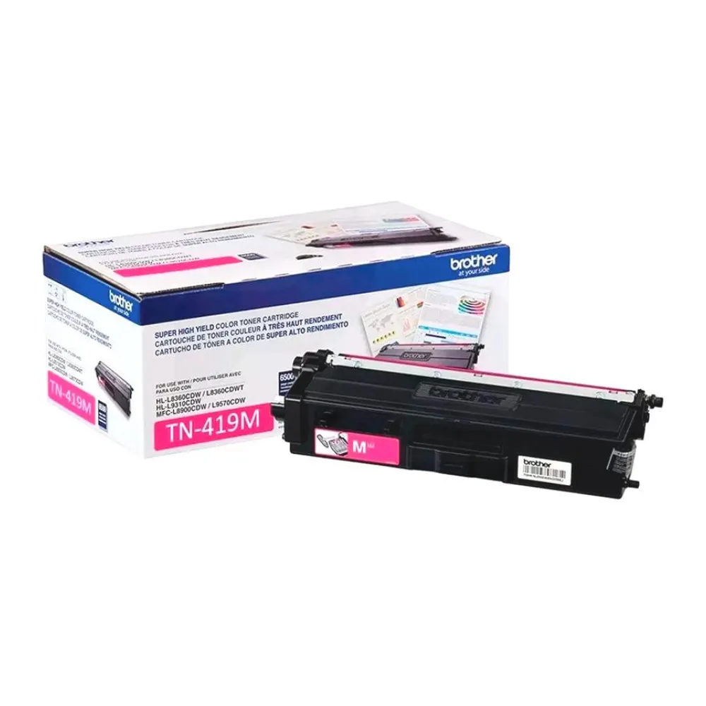 Toner Original Brother TN-419 Magenta Alto Rendimiento
