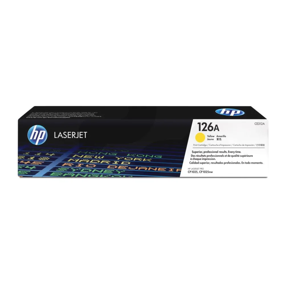 Toner Original HP 126A Laserjet Amarillo
