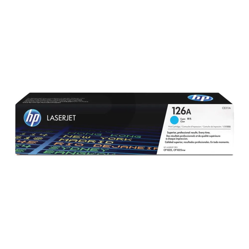 Toner Original HP 126A Laserjet Cyan