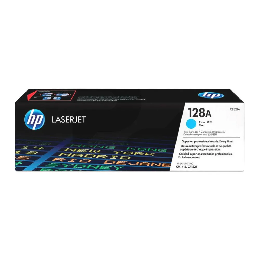 Toner Original HP 128A Cyan