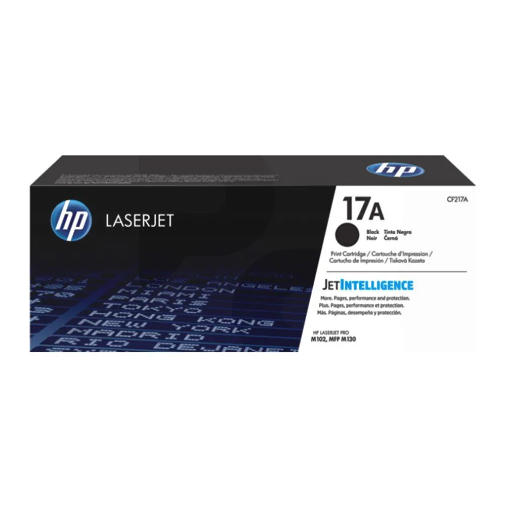 Toner Original HP 17A Laserjet Negro