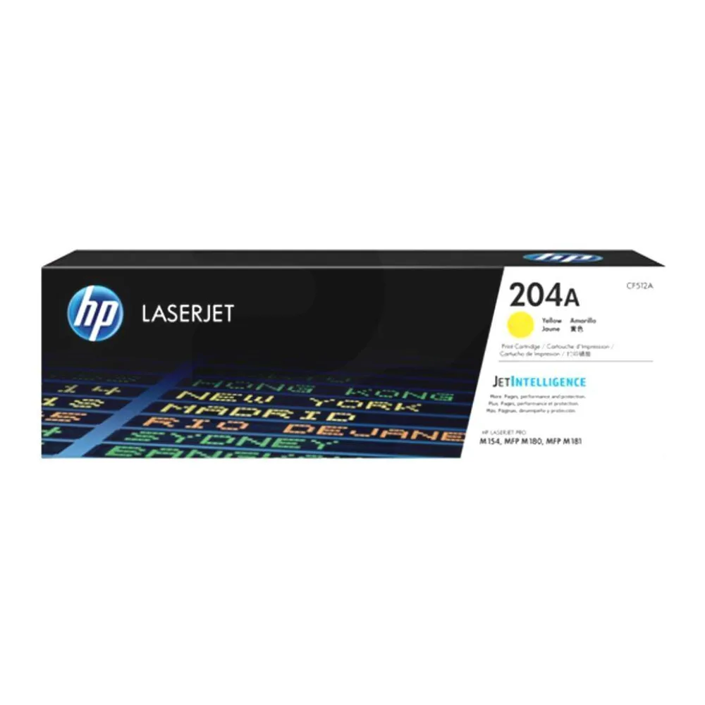 Toner Original HP 204A Amarillo