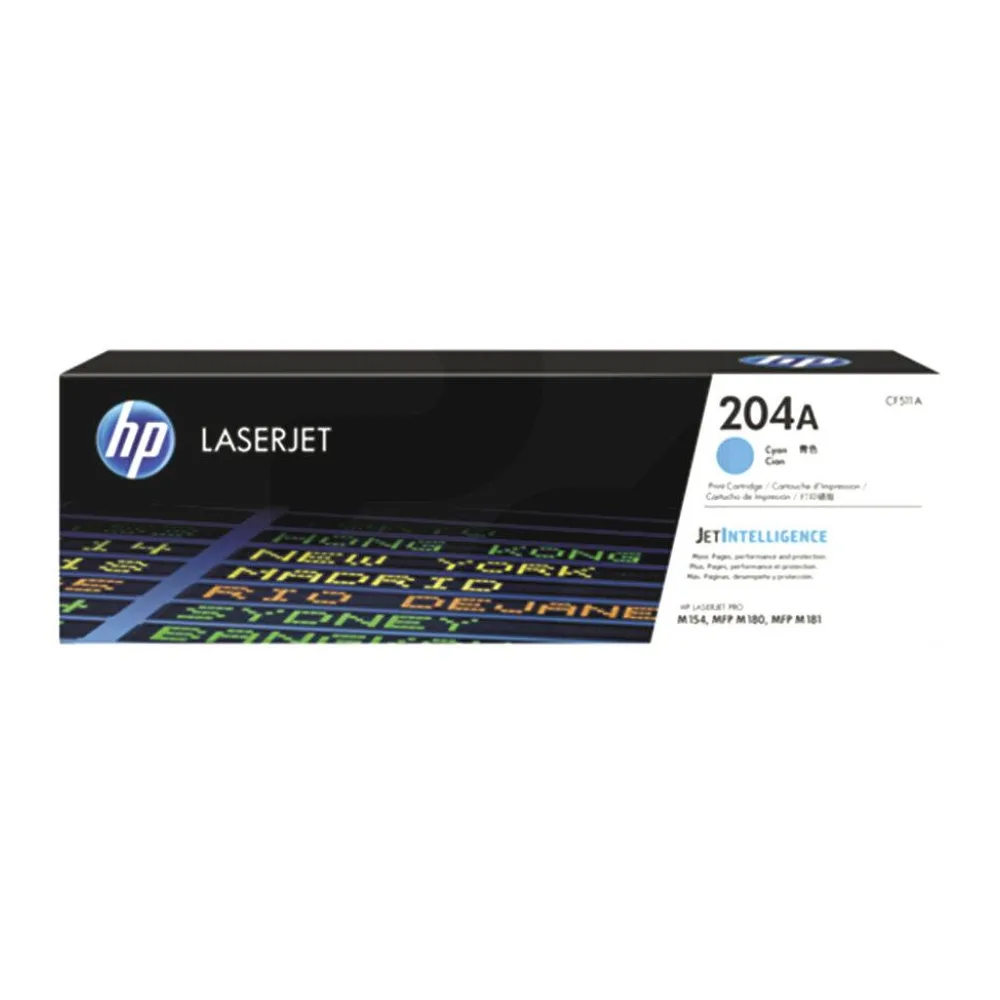 Toner Original HP 204A Laserjet Cyan