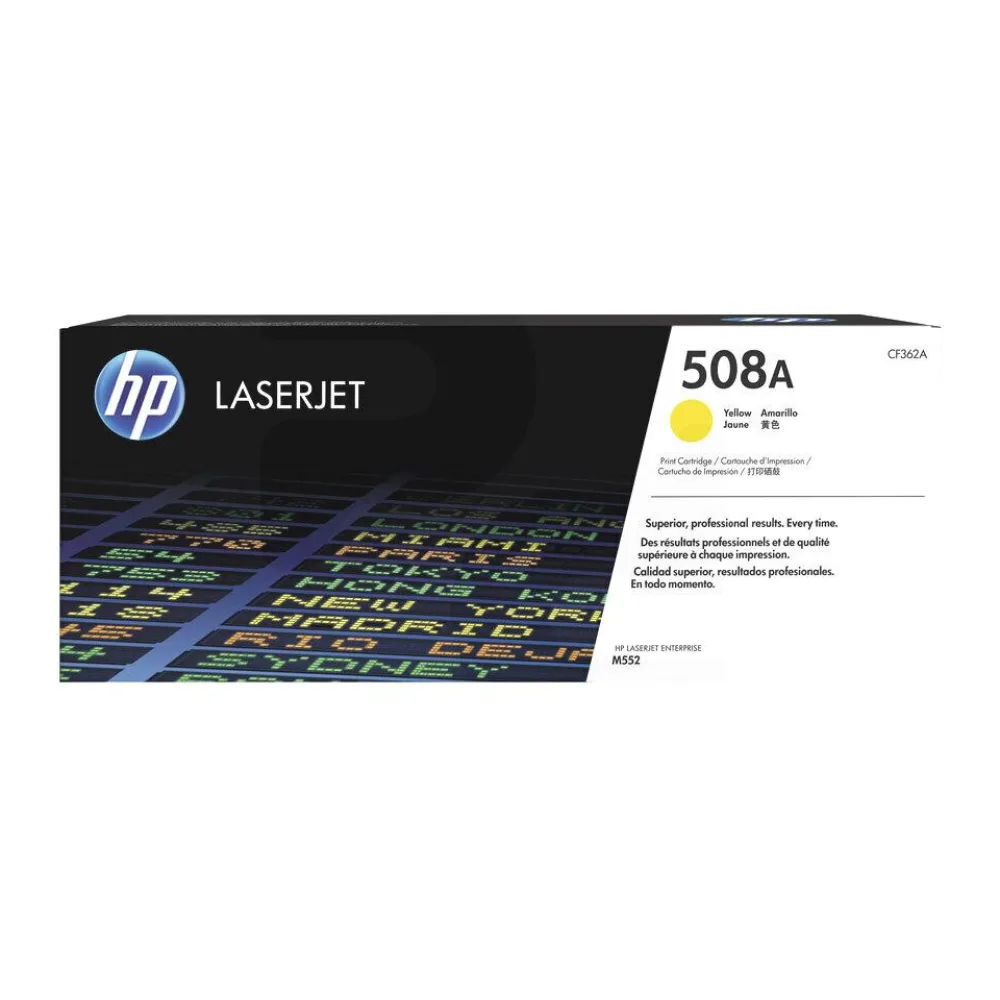 Toner Original HP 508A Amarillo