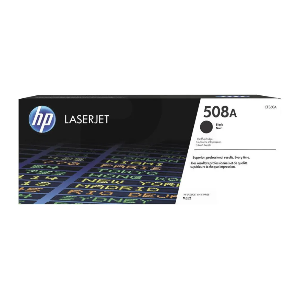 Toner Original HP 508A Negro
