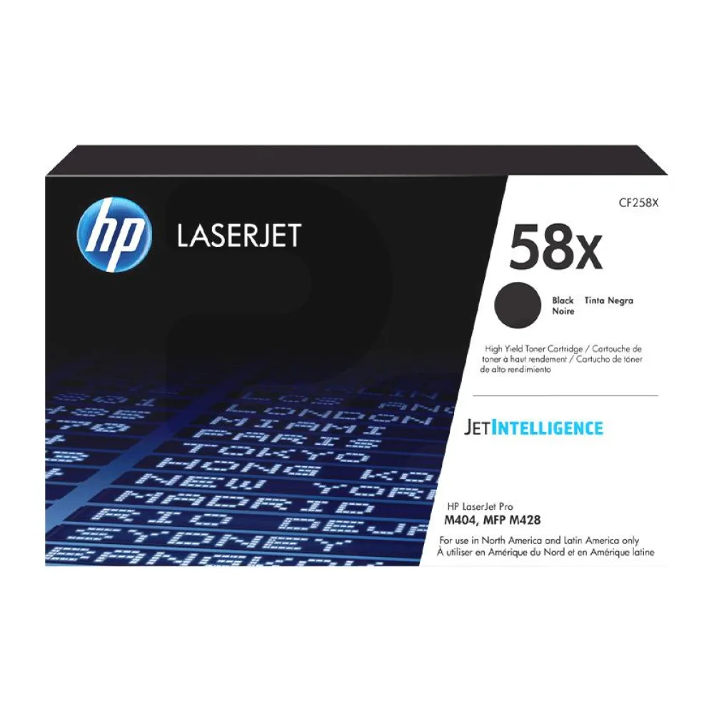Toner Original HP 58X Negro