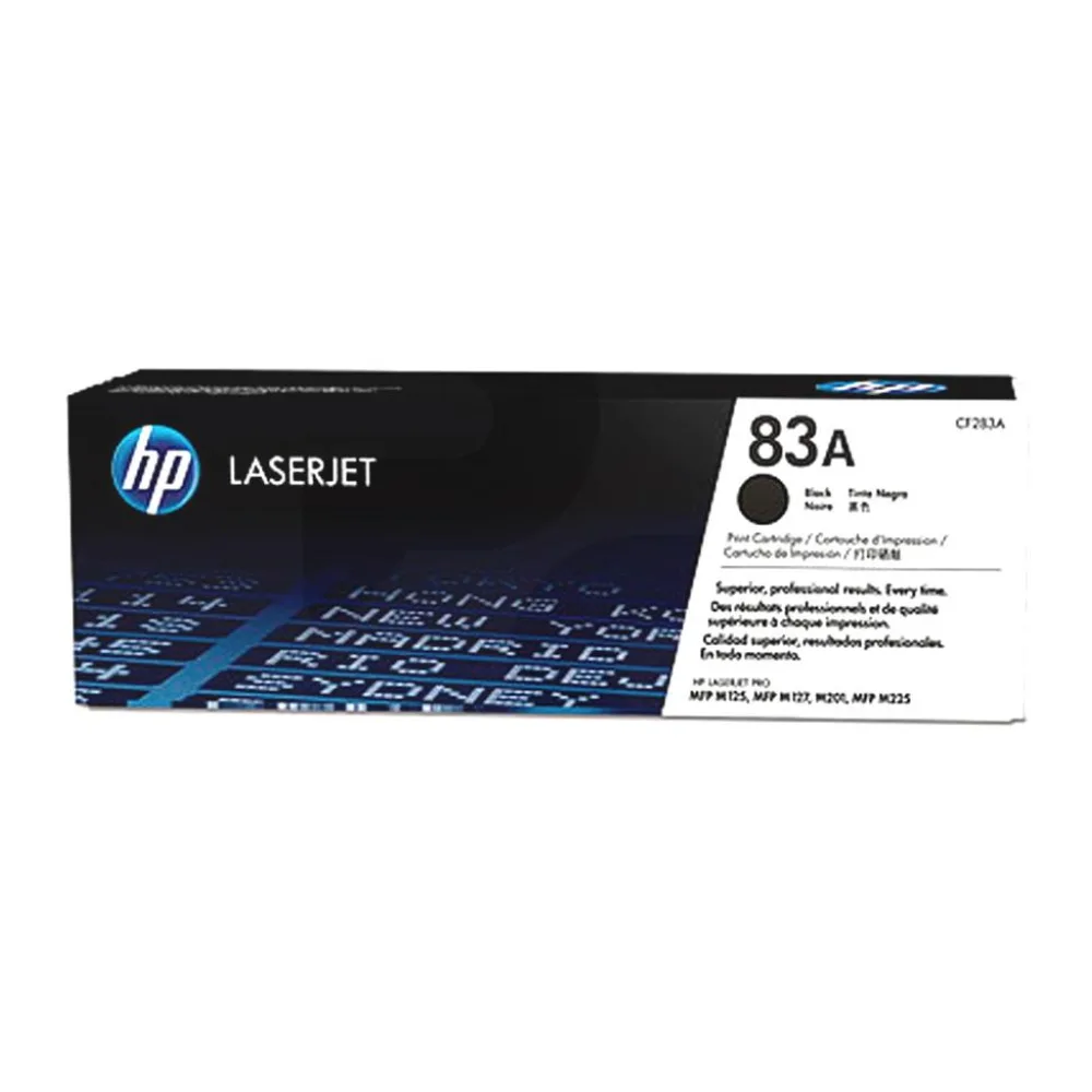 Toner Original HP 83A Laserjet Negro