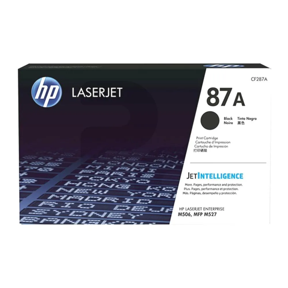 Toner Original HP 87A Laserjet Negro