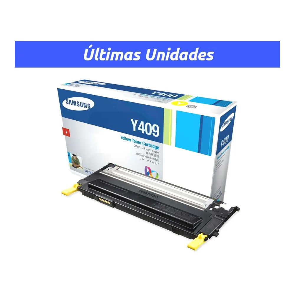 Toner Original Samsung CLT-409Y Amarillo