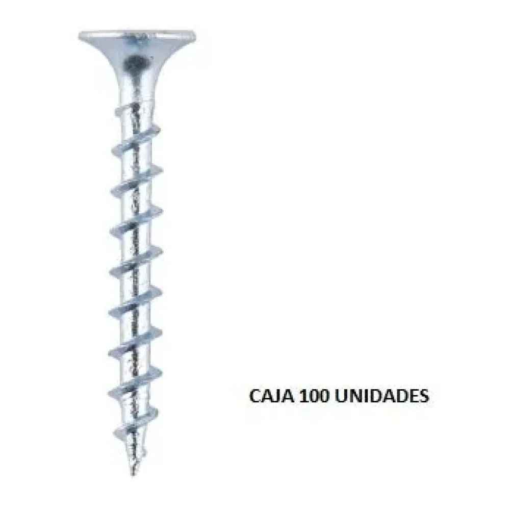 Tornillo Volc Ros/gr Zinc 6 X 1.5/8" CJ-100