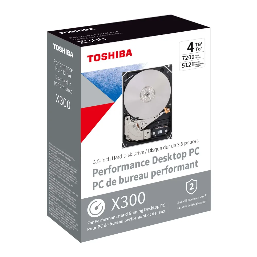 Toshiba X300 Performance 4TB Disco Duro Interno Hdd