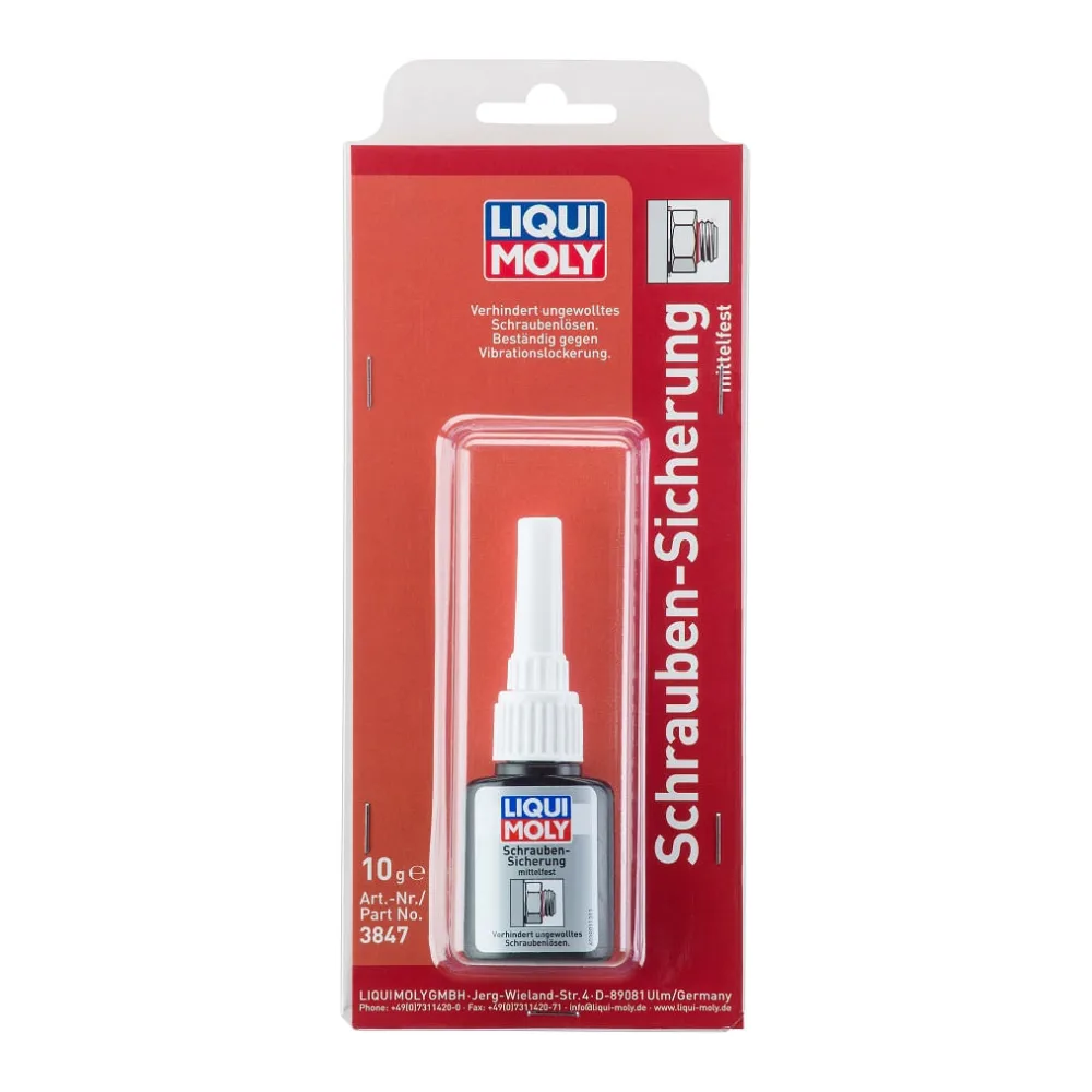 Trabapernos - Fijador de Tornillos Semifuerte Schrauben-sicherung Mittelfest 10 Gr Liqui Moly