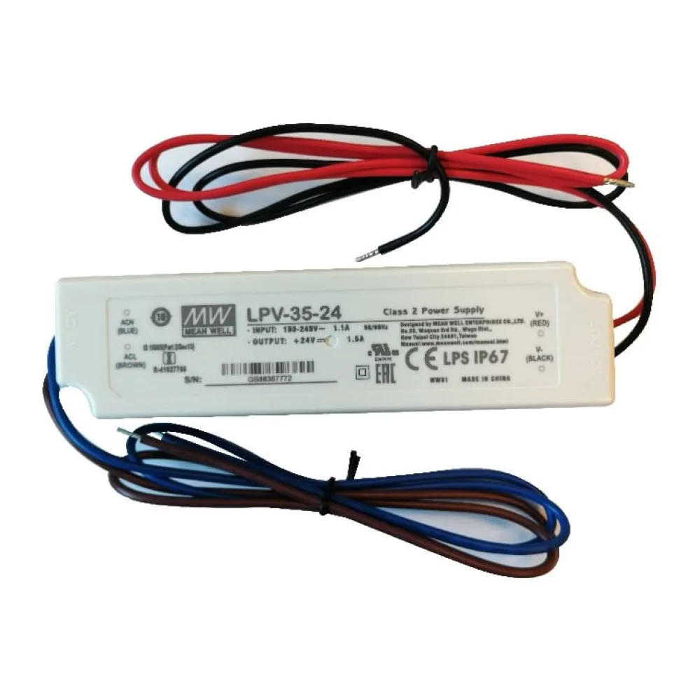 Transf Cinta Led IP67 35W 90 264VAC 24V 229610225 Darlux