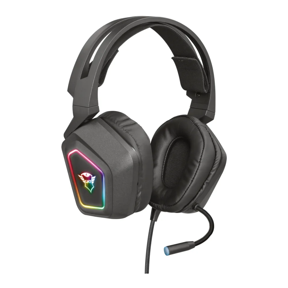 Trust Audífono Gaming GXT450 Blizz Rgb 7.1 Negro 23191