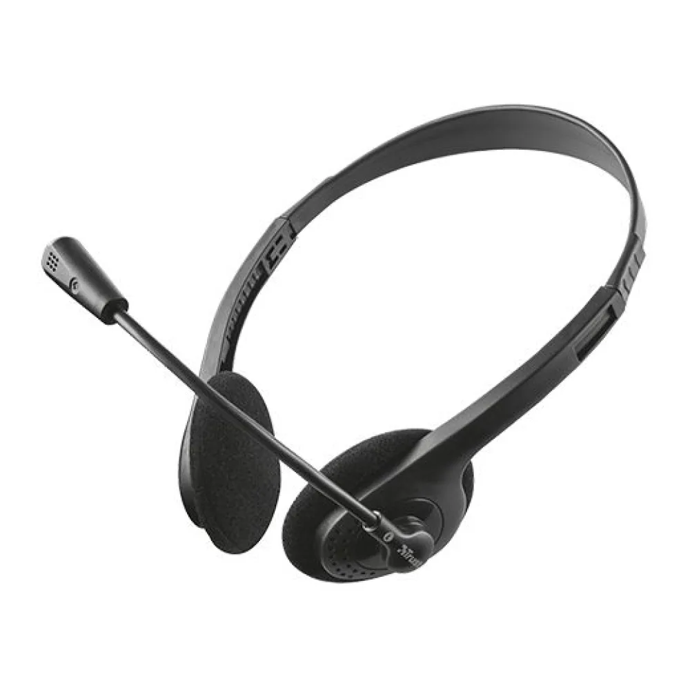 Trust Audífono Primo Usb Negro 21665
