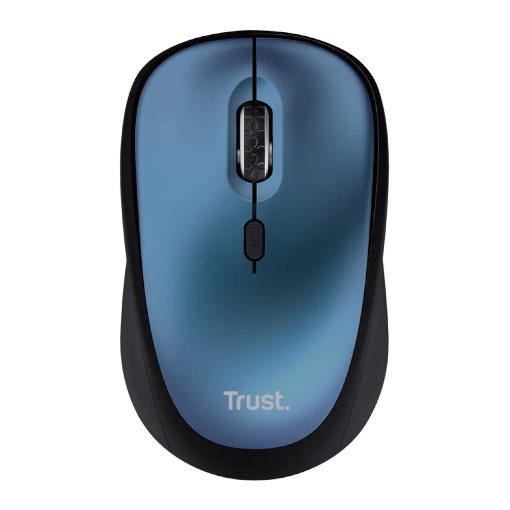 Trust Mouse Inalámbrico Azul Yvi