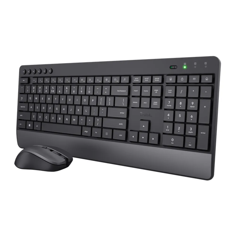 Trust Set de Teclado y Ratón Inalámbrico Trezo