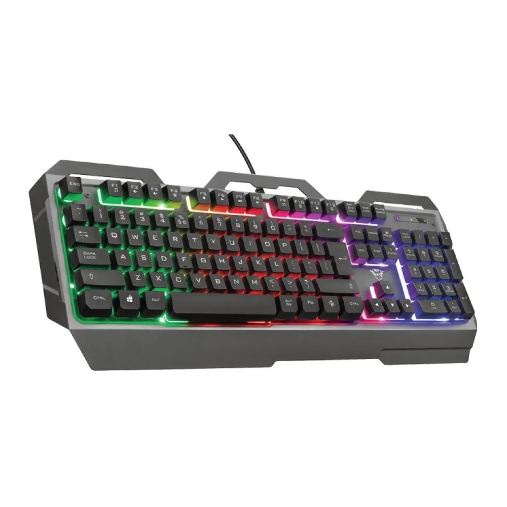 Trust Teclado Gaming GXT853 Metal Led Multicolor 24277
