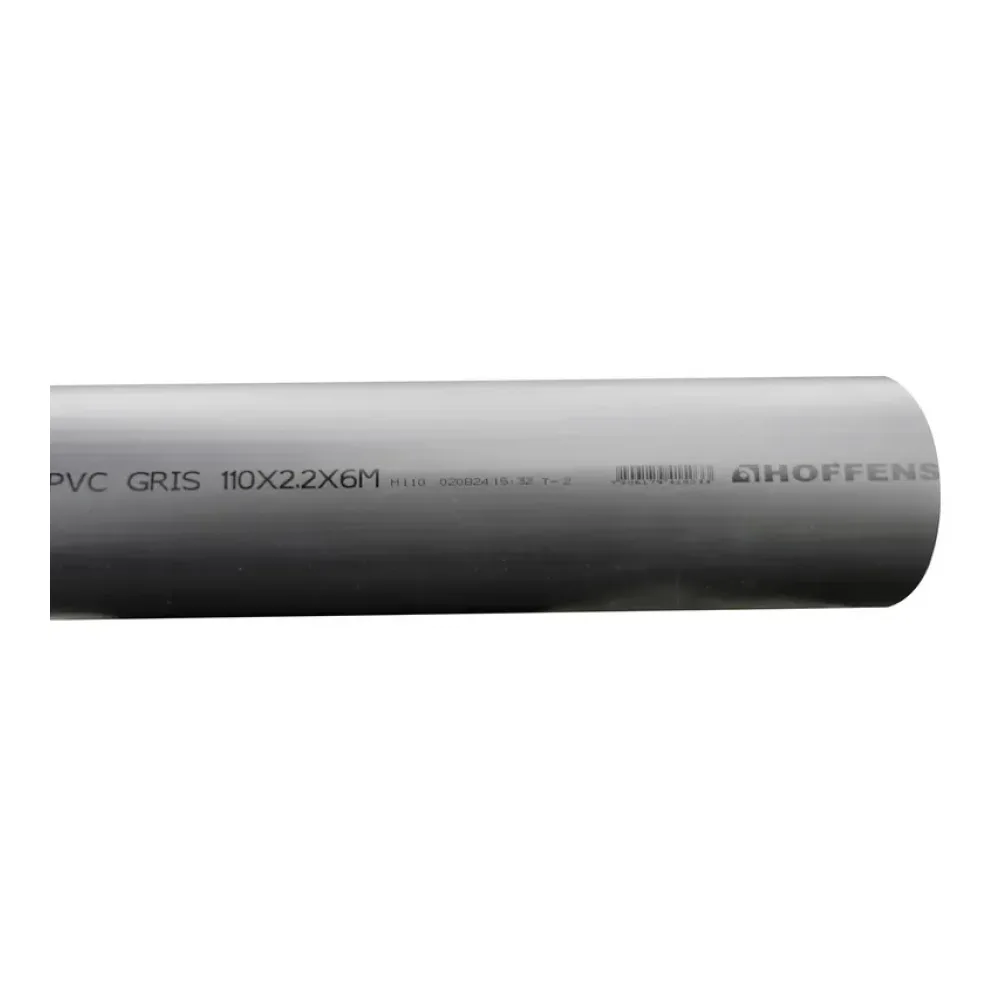 Tubo Pvc Gris 110 Mm 3 M Hoffens