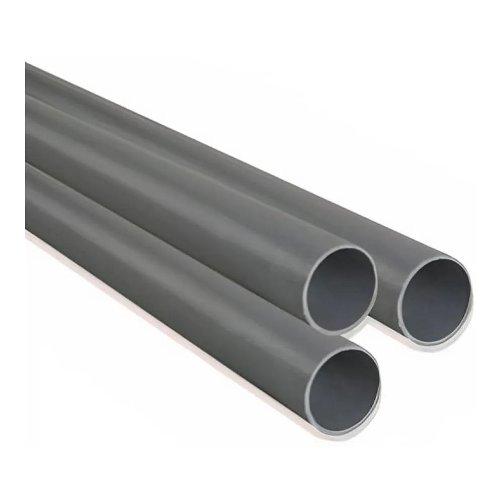 Tubo Pvc Sanitario Gris 110 Mm 6 Metros