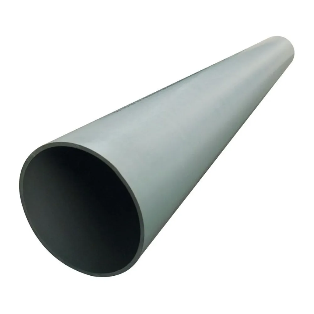 Tubo Pvc-u Alc Gris 75MM 3 Mt Hoffens