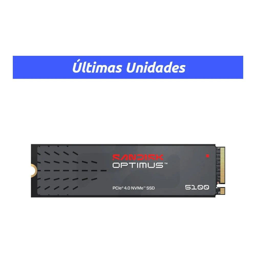 Unidad Ssd 1TB 5100 Optimus M.2 Nvme Sandisk
