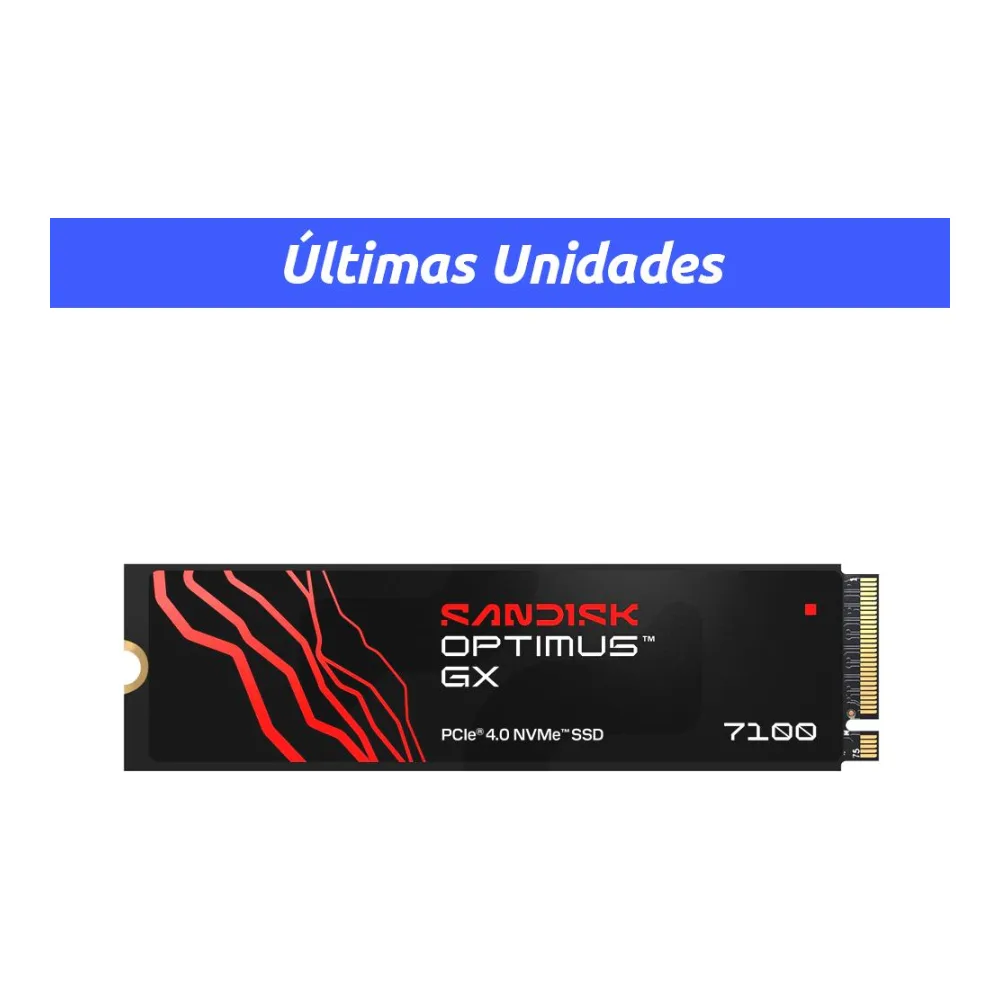 Unidad Ssd 1TB Gx 7100 Optimus M.2 Nvme Sandisk