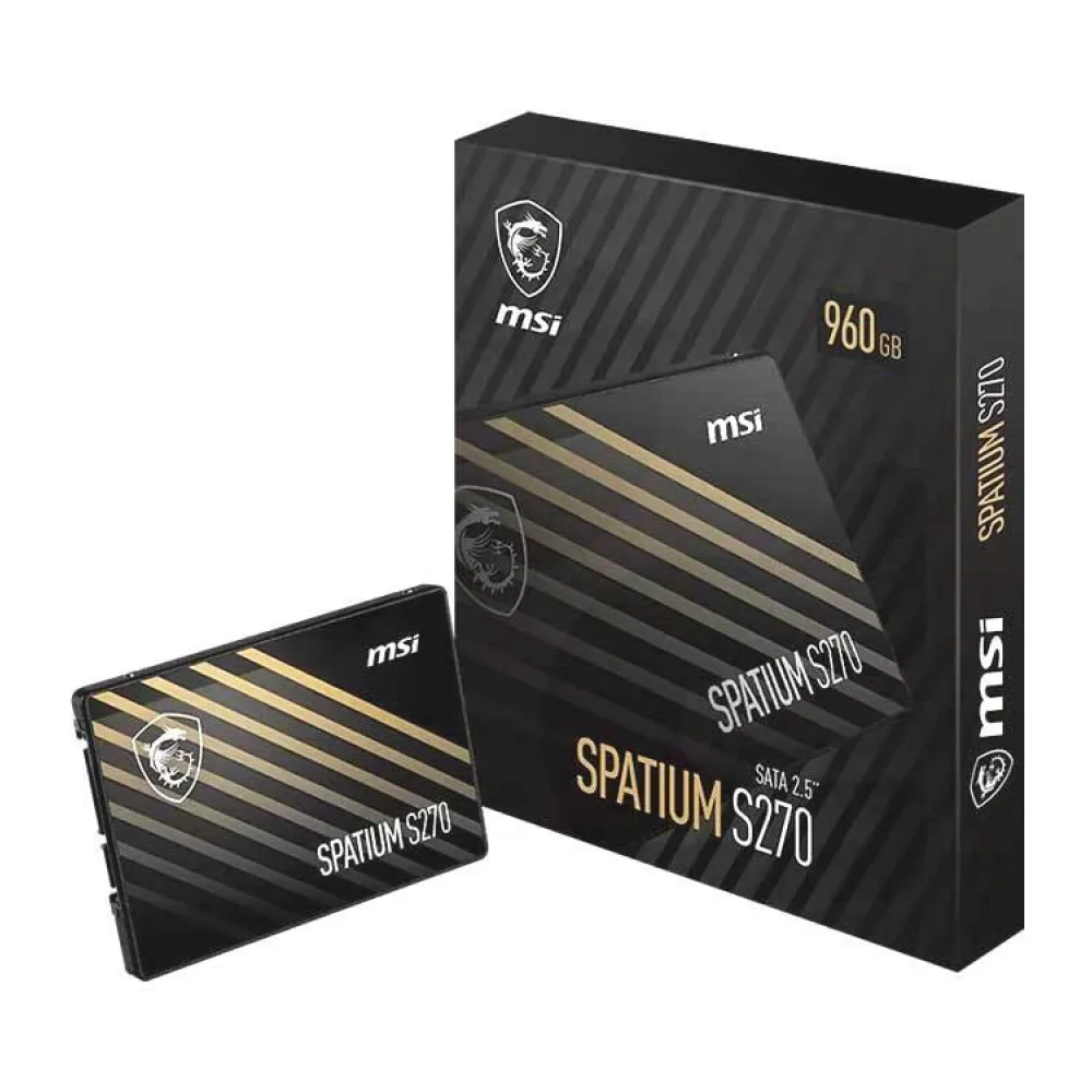 Unidad Ssd Msi Spatium S270 480GB 2.5" Sata