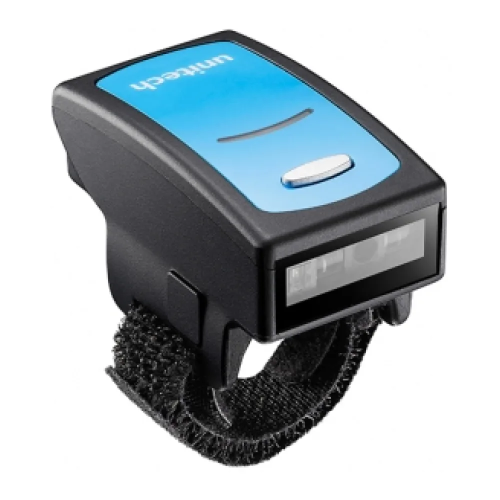 Unitech Anillo Scanner Codigo de Barra 1D Bluetooth MS650