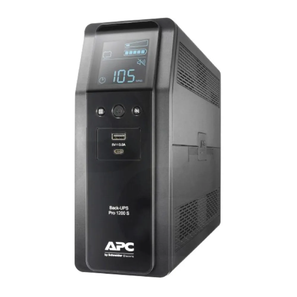 Ups 1200VA/720W Back Ups Pro Sinewave - Interactiva Apc
