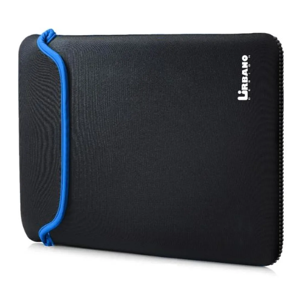 Urbano Funda Notebook Sleeve Neoprene Black-blue UD-NEOP03