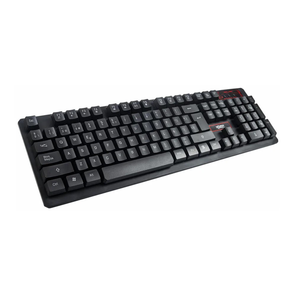 Urbano Kit Gamer Inalámbrico Mouse + Teclado Design UD-DDES25