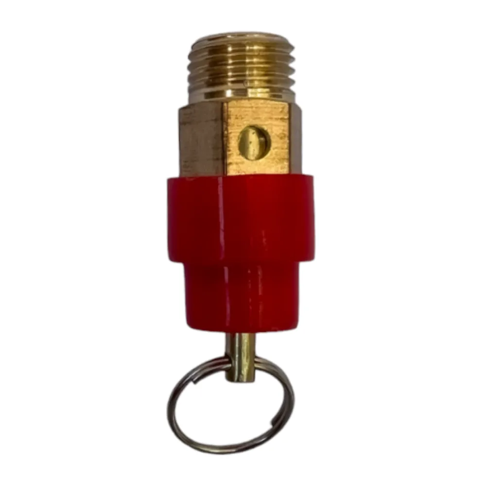 Válvula de Seguridad 1/4" para Compresores de Aire Tehtools