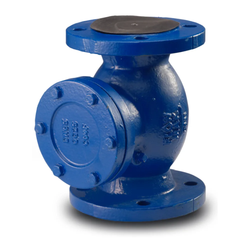 Valvula Retencion Flowmak 3P Chapaleta Fe PN16