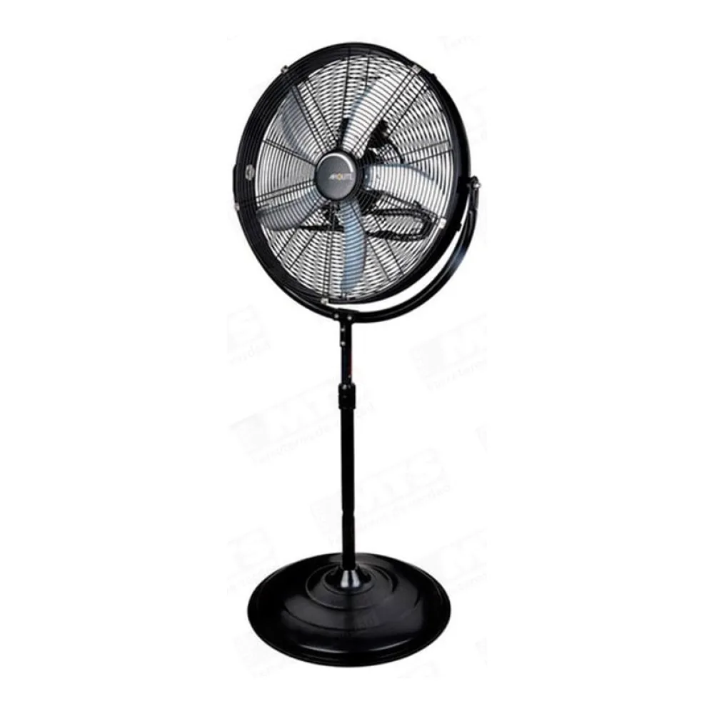 Ventilador Airolite Pedestal Negro 20" Alta VELOCIDAD(V20PAV6)