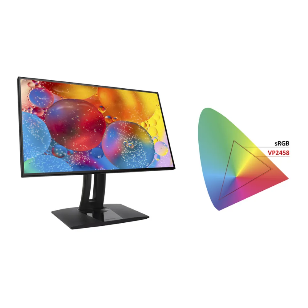 Viewsonic Monitor 24 Pulgadas Fhd Pivo VP2458