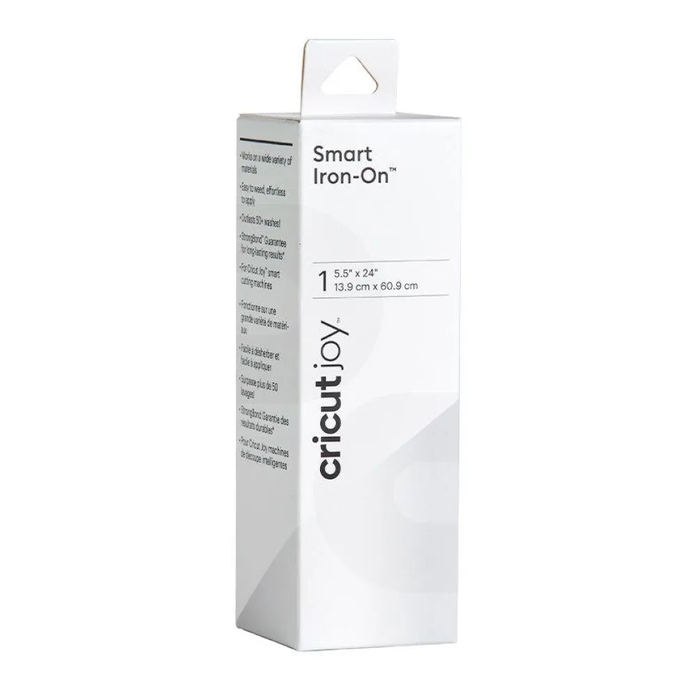 Vinilo Termoadhesivo Smart Blanco para Cricut Joy 14 Cm X 61 Cm
