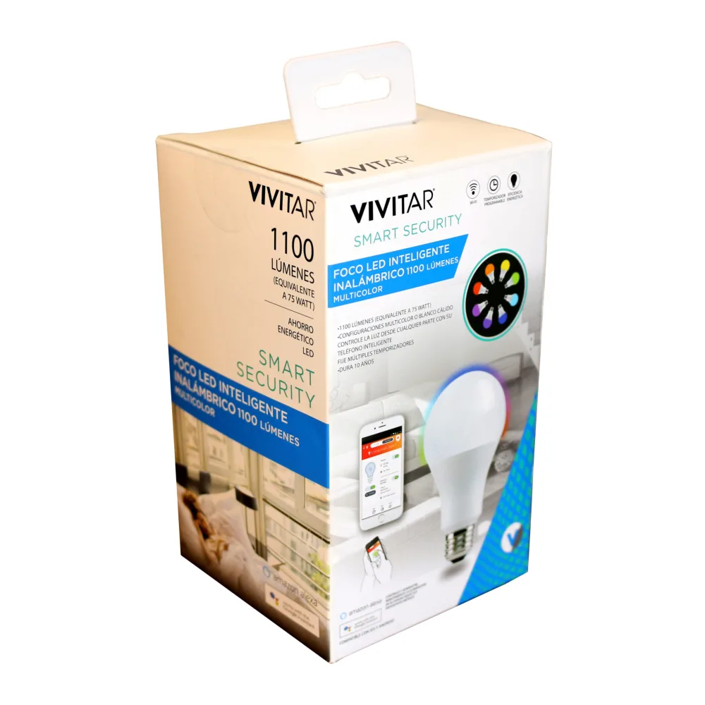 Vivitar Wifi Bulb- COLOR-E27-220V