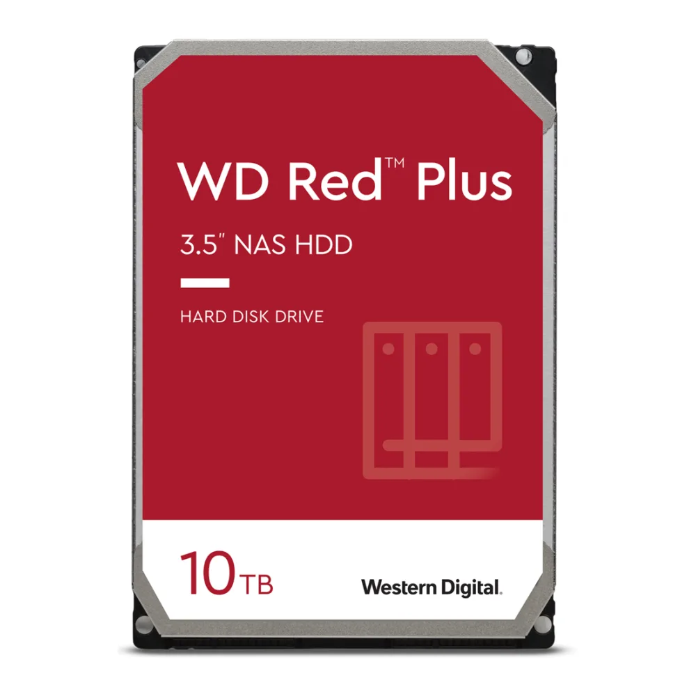 Western Digital Disco Duro 10TB 256 Mb 3.5 In Sata Red Plus WD101EFBX