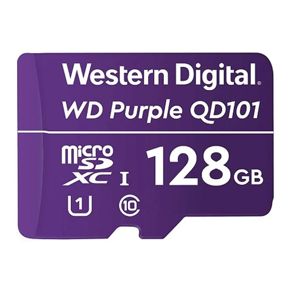 Western Digital Memoria Flash Surveillance CLASS10 128 Gb WDD128G1P0C