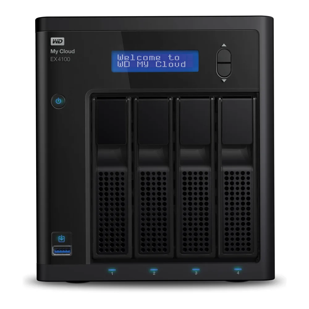 Western Digital Servidor Nas EX4100 My Cloud 0TB WDBWZE0000NBK