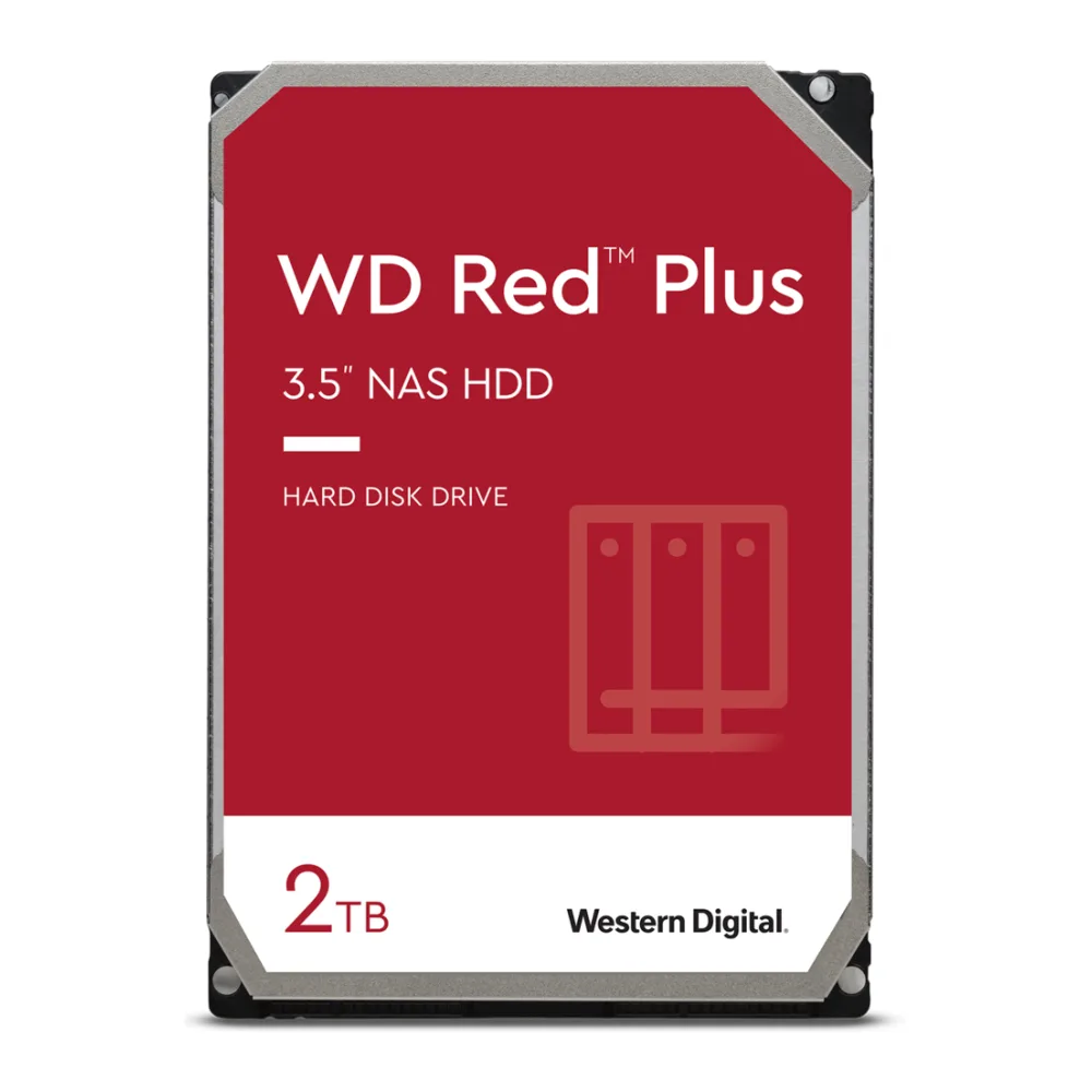 Western Digital Wd Disco Duro Rojo 2TB para Nas 3.5 WD20EFRX