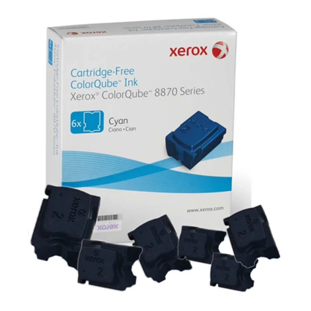Xerox Cartucho Tinta Solida Cyan 108R00958